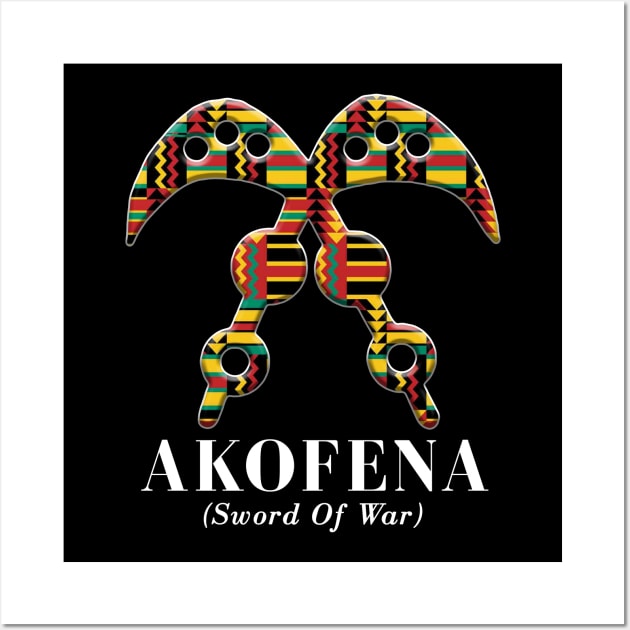 Akofena (Sword of War) Wall Art by ArtisticFloetry